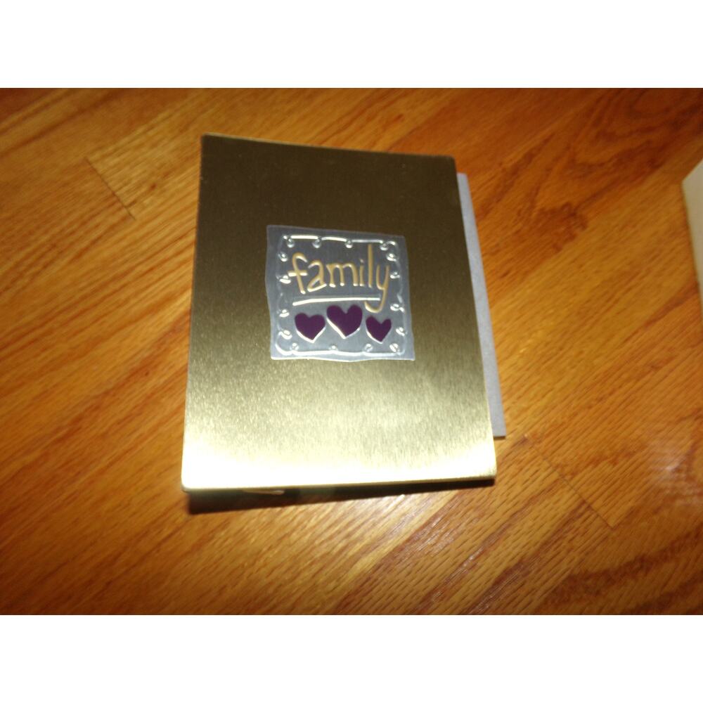 New in Box Burnes of Boston Mini‎ Max "Family" 5x6 sleeves holds 80 photos